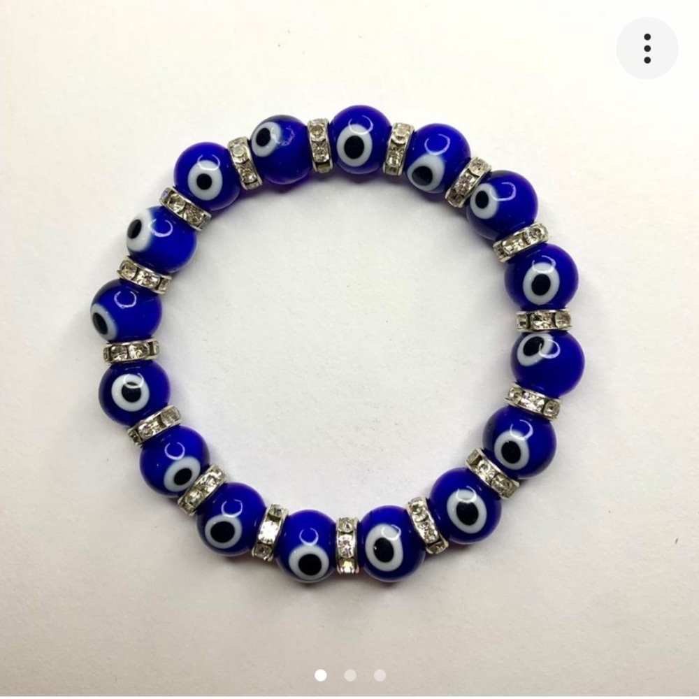 Handmade evil eye bracelet